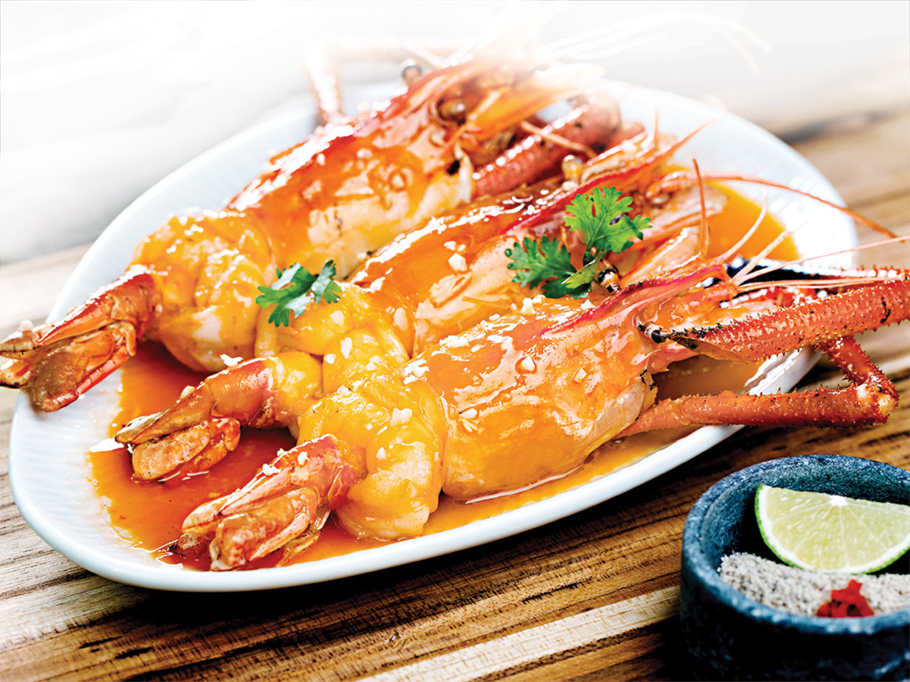 Tôm càng kho tàu